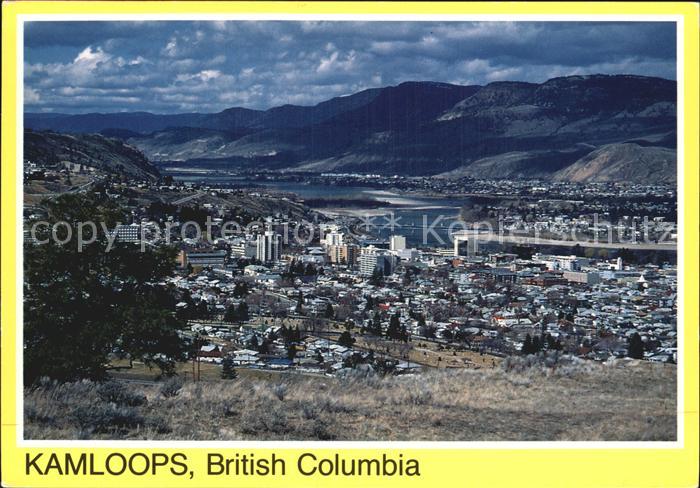 Kamloops Panorama Thompson River Mountains