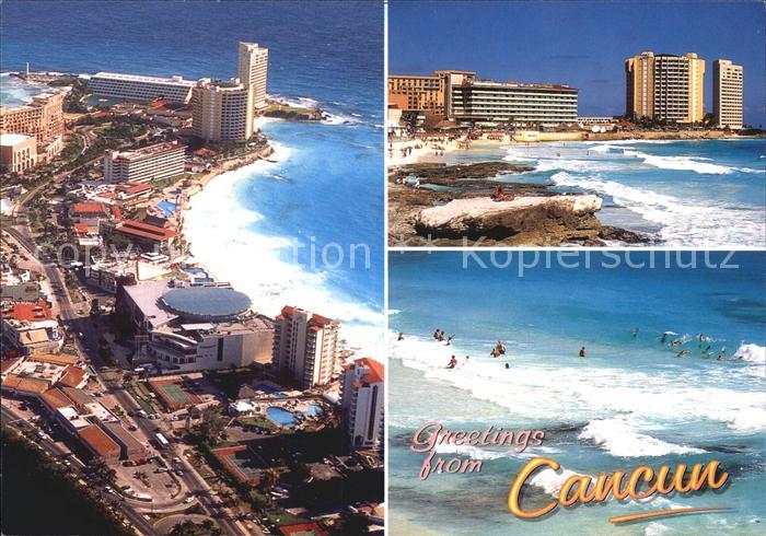 Cancun Different views of hotel zone
