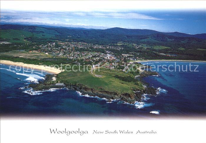 Woolgoolga Aerial view