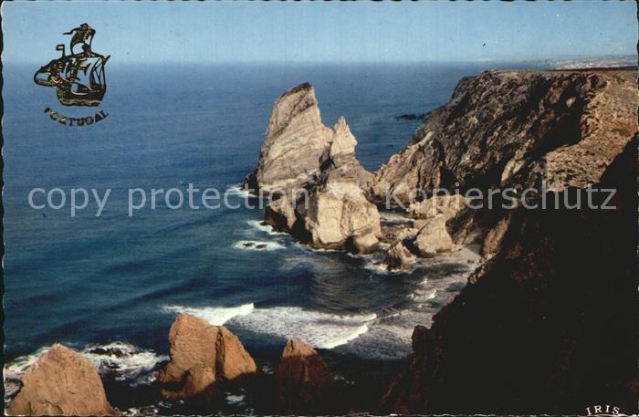 Cabo Da Roca Westlichster Punkt Europas Steilkueste Felsen