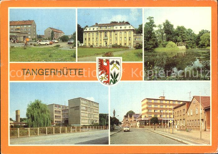 Tangerhuette Otto Nuschke Strasse Pflegeheim Stadtpark Heinrich Rieke Schule Ern