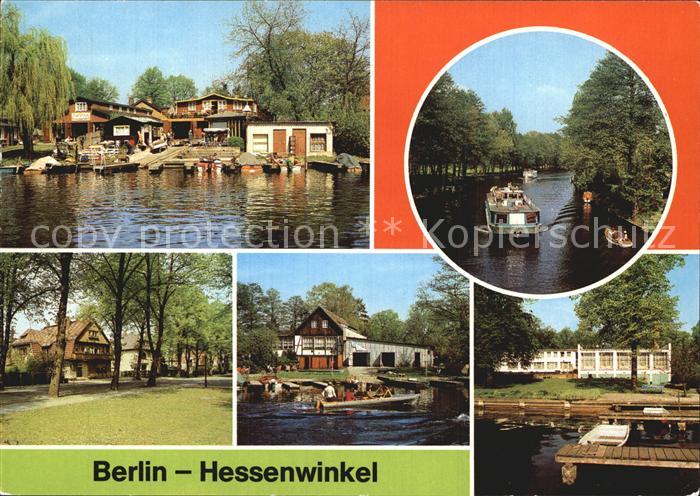 Hessenwinkel Berlin Bootshaus Spree Einkaufszentrum Lindenstrasse Ferienheime