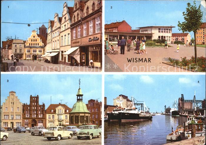 Wismar Mecklenburg Kraemerstrasse Wendorf Kaufhof Nord Markt Hafen