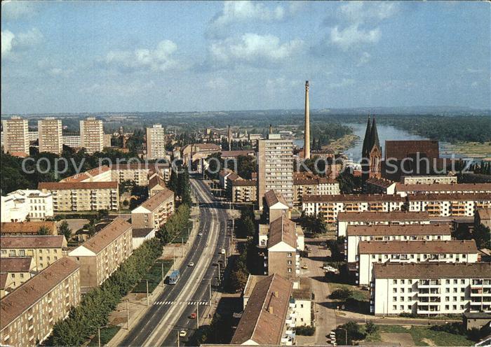 Frankfurt Oder Blick auf die Karl Marx Strasse