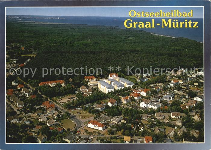Graal-Mueritz Ostseebad Fliegeraufnahme