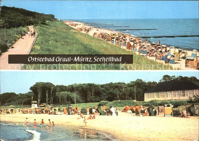 Graal-Mueritz Ostseebad Strand Promenade