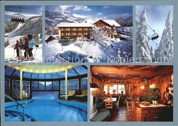 St Johann Tirol Hotel Lerch Restaurant Hallenbad Skigebiet Alpen