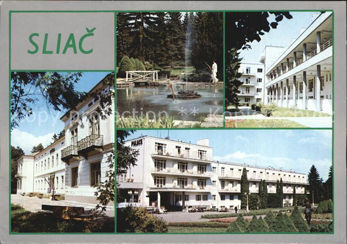 Sliac Szliacs Slovakia Kupele Hotel Palace