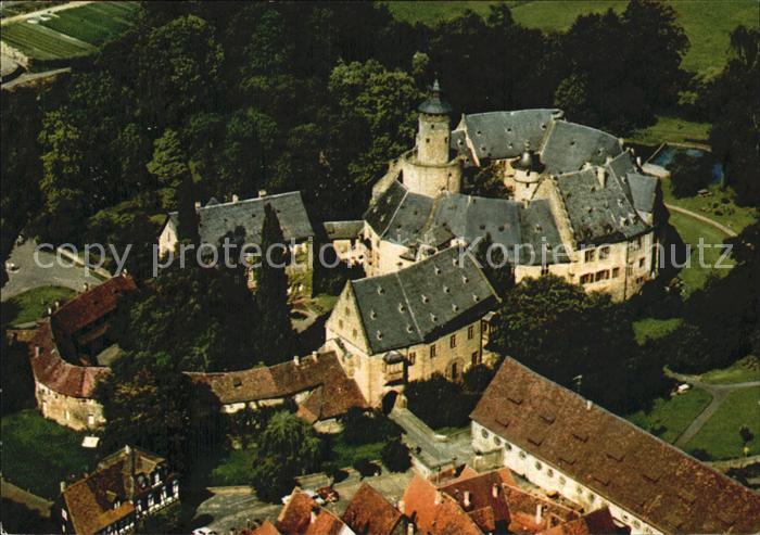 Buedingen Hessen Schloss Fliegeraufnahme