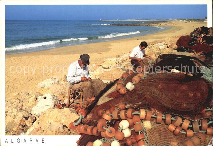 Quarteira Fischer Strand