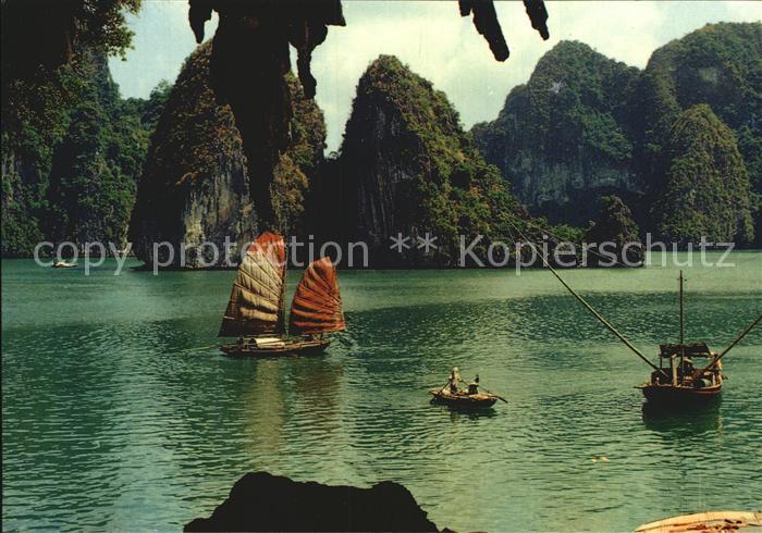 Ha Long A view from Bo Nau cave at Ha Long bay