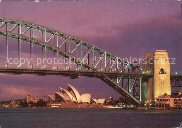 Sydney New South Wales at dusk
