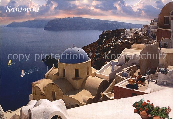 Santorin Thira Thera Panorama