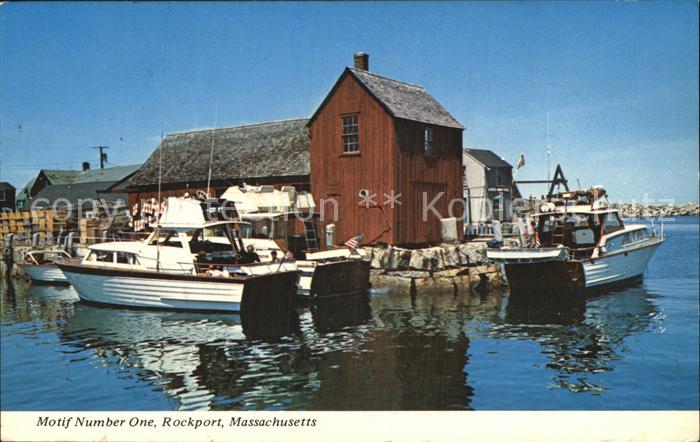 Rockport Massachusetts Hafen