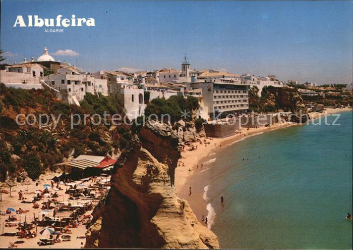 Albufeira Algarve Stadtansicht