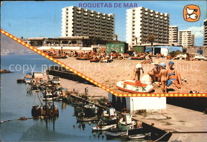 Roquetas de Mar Strand Hafen