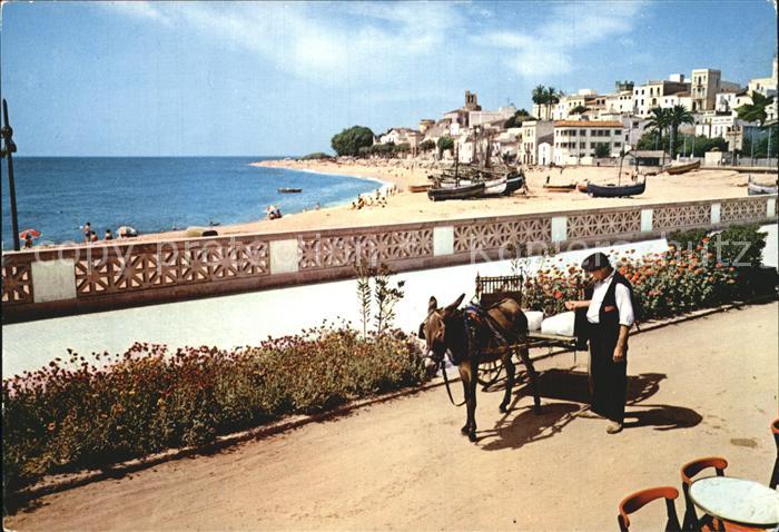 San Pol De Mar Promenade Strand