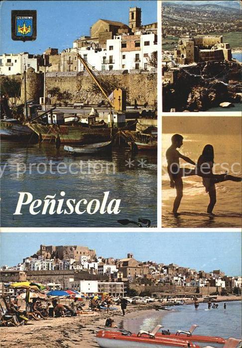 Peniscola Fischerhafen Burg