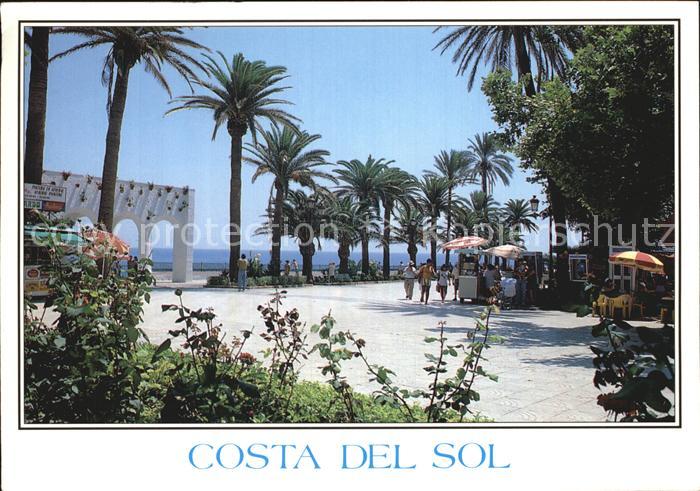 Nerja Costa del Sol Palmenpromenade