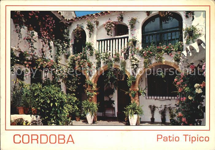 Cordoba Andalucia Patio Tipico