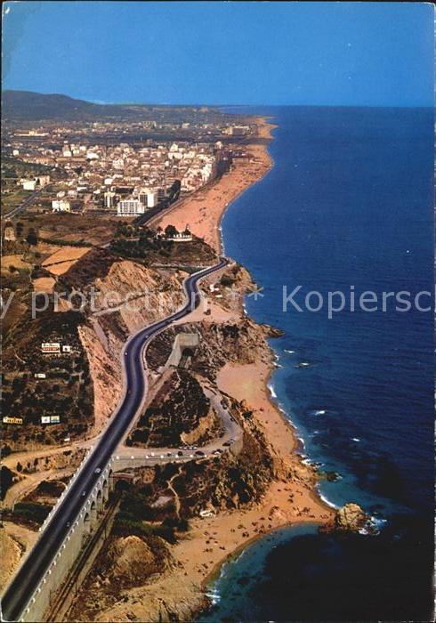 Calella de Mar Luftaufnahme