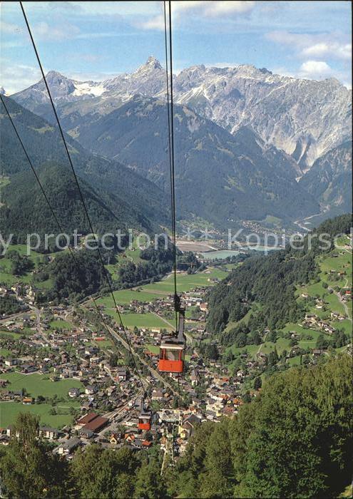 Schruns Vorarlberg Hochseilbahn Zimba Vandanser Steinwand Montafon