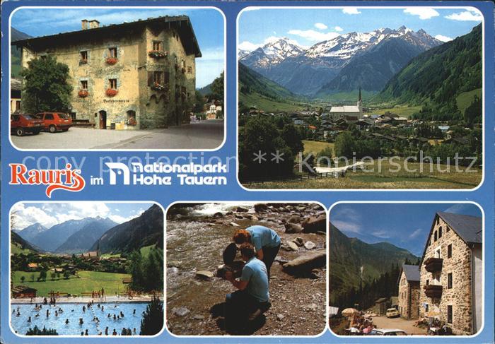 Rauris Nationalpark Hohe Tauern Hoher Sonnblick Rathaus Schwimmbad
