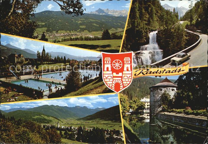 Radstadt Hoher Dachstein Strandbad Radstaedter Tauern Gnadenfall Wehrturm