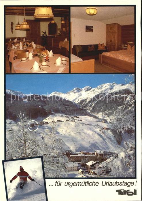 Soelden oetztal Mahpuit Villa Arno Garni