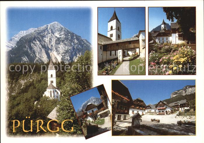 Puergg-Trautenfels Grimming Kirche Ortsansicht