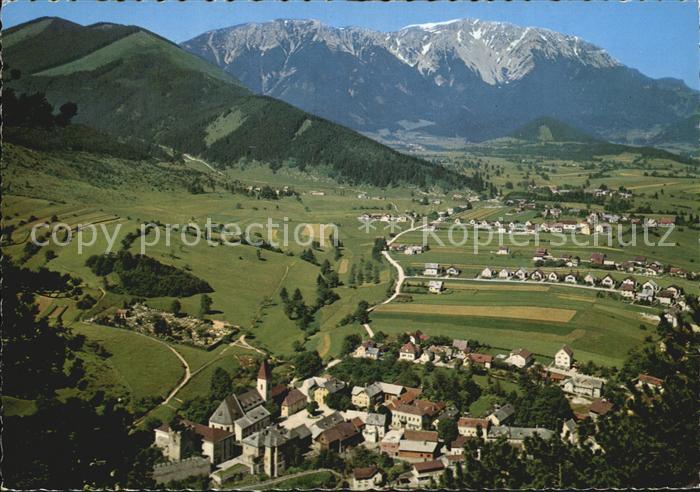 Puchberg Schneeberg Blick zum Schneeberg