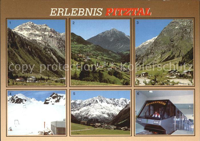 Pitztal Mittelberg Wenns Mandarfen Talschluss Plangeross Pitzexpress