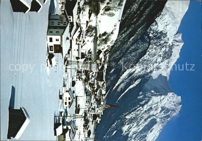 Pettneu Arlberg Ortsansicht Winter