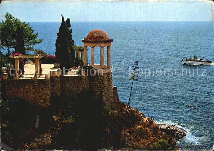 Blanes Tempel Botanischer Garten