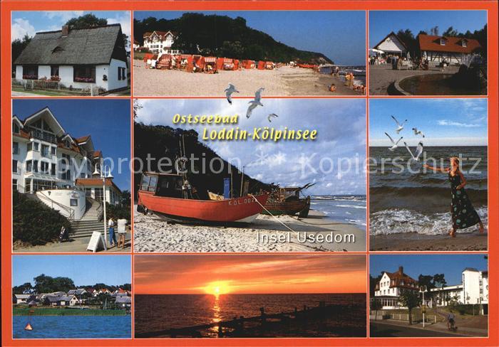 Loddin Koelpinsee Ostseebad Strand