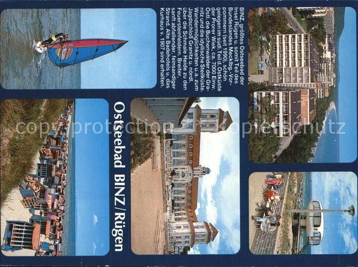 Binz Ruegen Ostseebad Strand Seebruecke