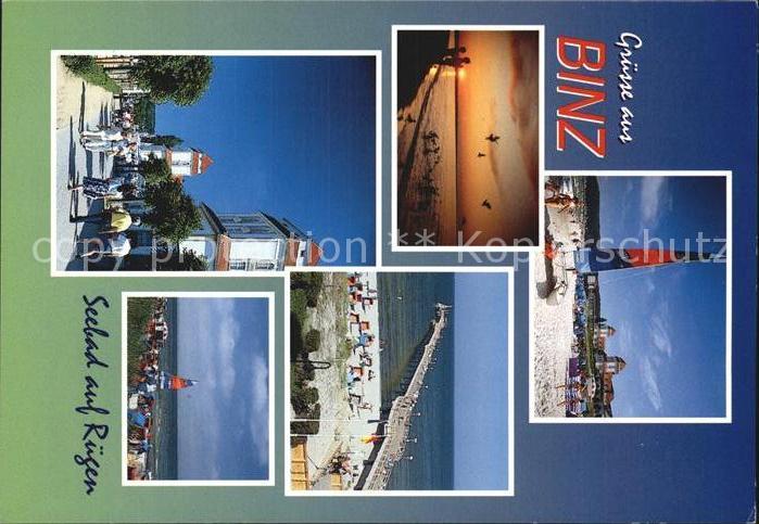 Binz Ruegen Seebad Strand