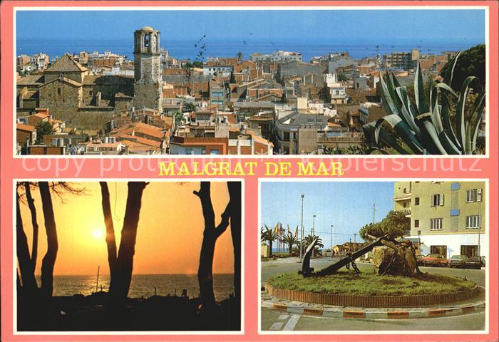 Malgrat de Mar Costa del Maresme Stadtansicht