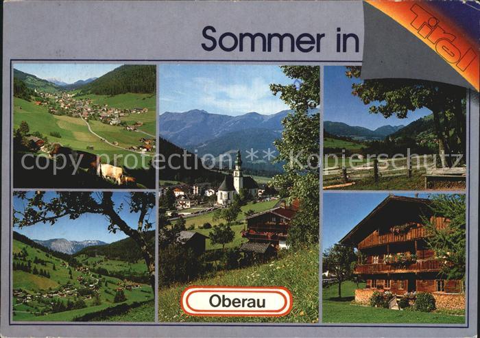 Oberau Tirol Hochtal Wildschoenau