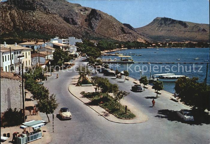 Pollensa Mallorca Hafen Strandpromenade