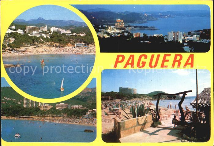 Paguera Mallorca Islas Baleares Stadtansichten