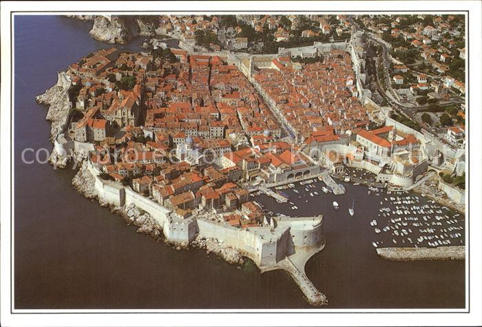 Dubrovnik Ragusa Luftbild