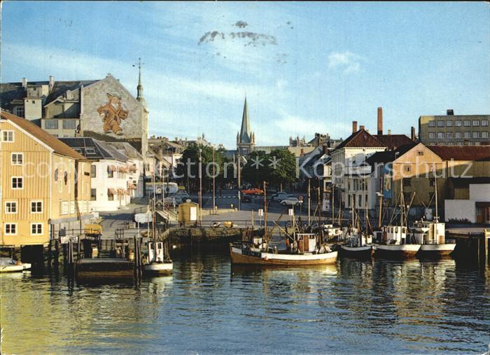 Trondheim Kathedrale Hafen