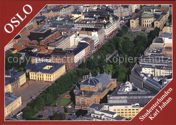 Oslo Norwegen Studenterlunden Karl Johan