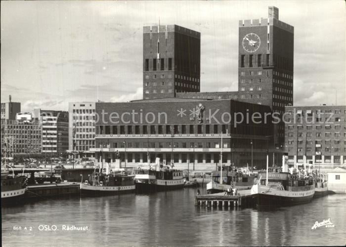 Oslo Norwegen Rathaus
