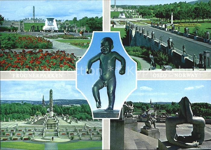 Oslo Norwegen Vigelandsparken