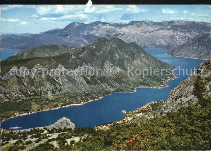 Boka Kotorska Bucht von Kotor