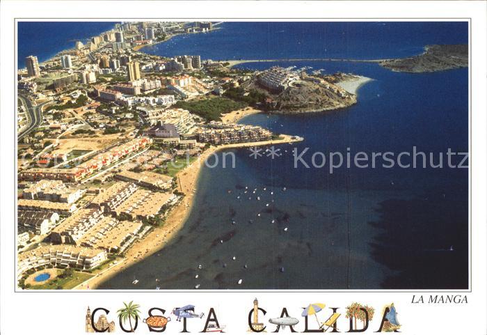 La Manga Murcia Costa Calida Luftbild