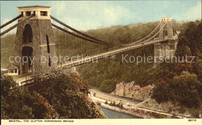 Bristol UK Clifton Suspension Bridge