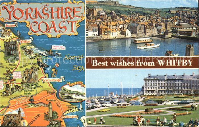 Whitby West Cliff Harbour Royal Crescent Gardens